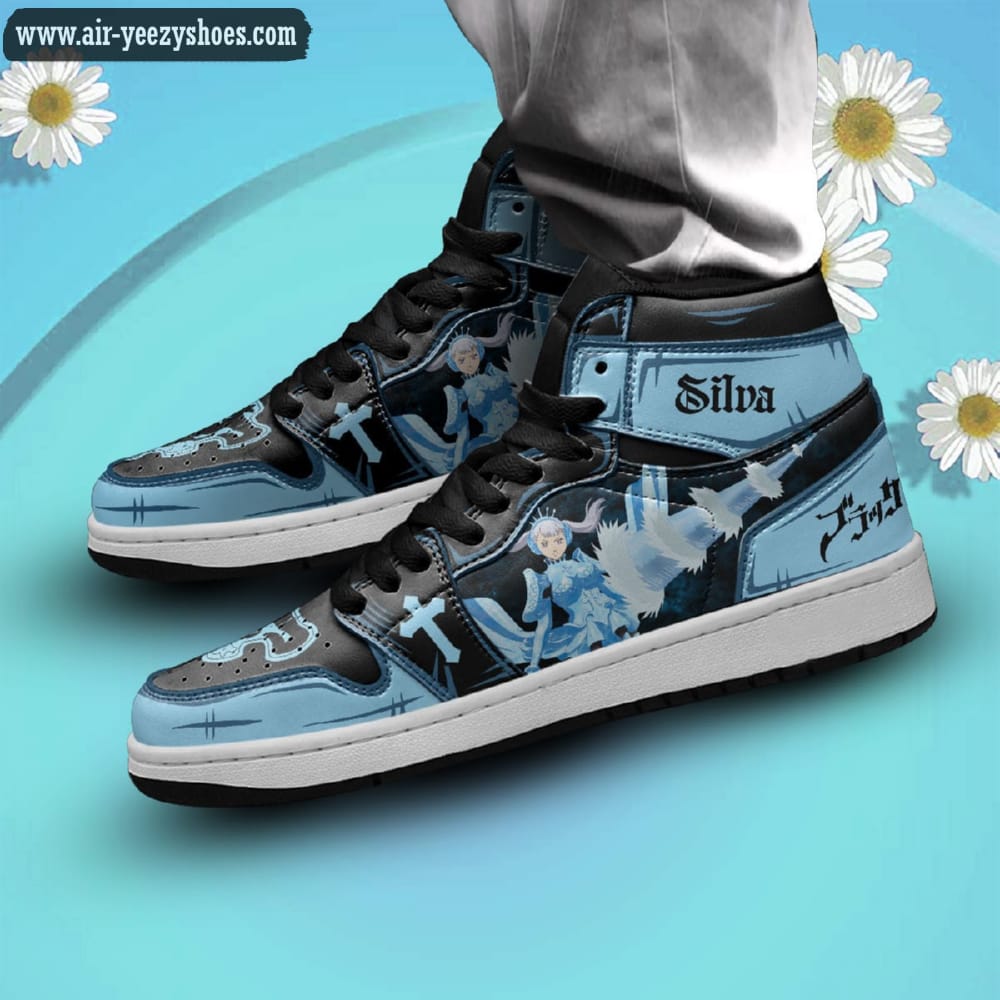 Black Clover Noelle Silva Anime Synthetic Leather Stitching Shoes - Custom Sneakers