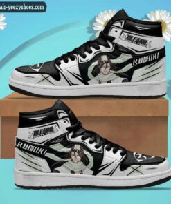 bleach byakuya kuchiki jordan 1 high sneakers anime shoes 1 dee4m