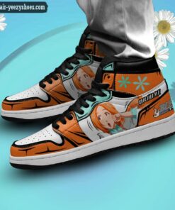 bleach orihime inoue jordan 1 high sneakers kisuke urahara anime shoes 2 HaDob