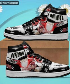 bleach renji abarai jordan 1 high sneakers kisuke urahara anime shoes 1 1drhV