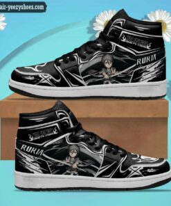 bleach rukia kuchiki jordan 1 high sneakers anime shoes 1 xZvlM