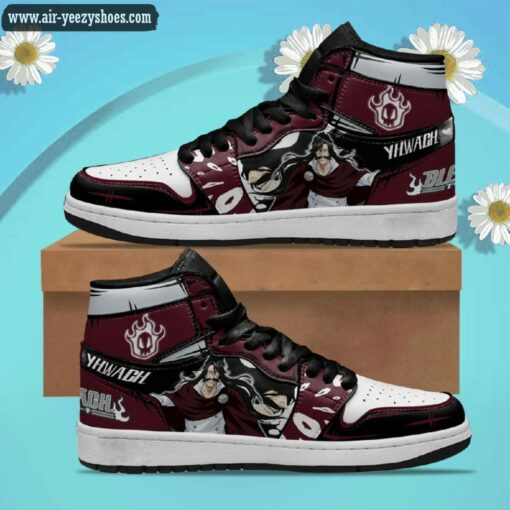 Bleach Yhwach Anime Synthetic Leather Stitching Shoes – Custom Sneakers