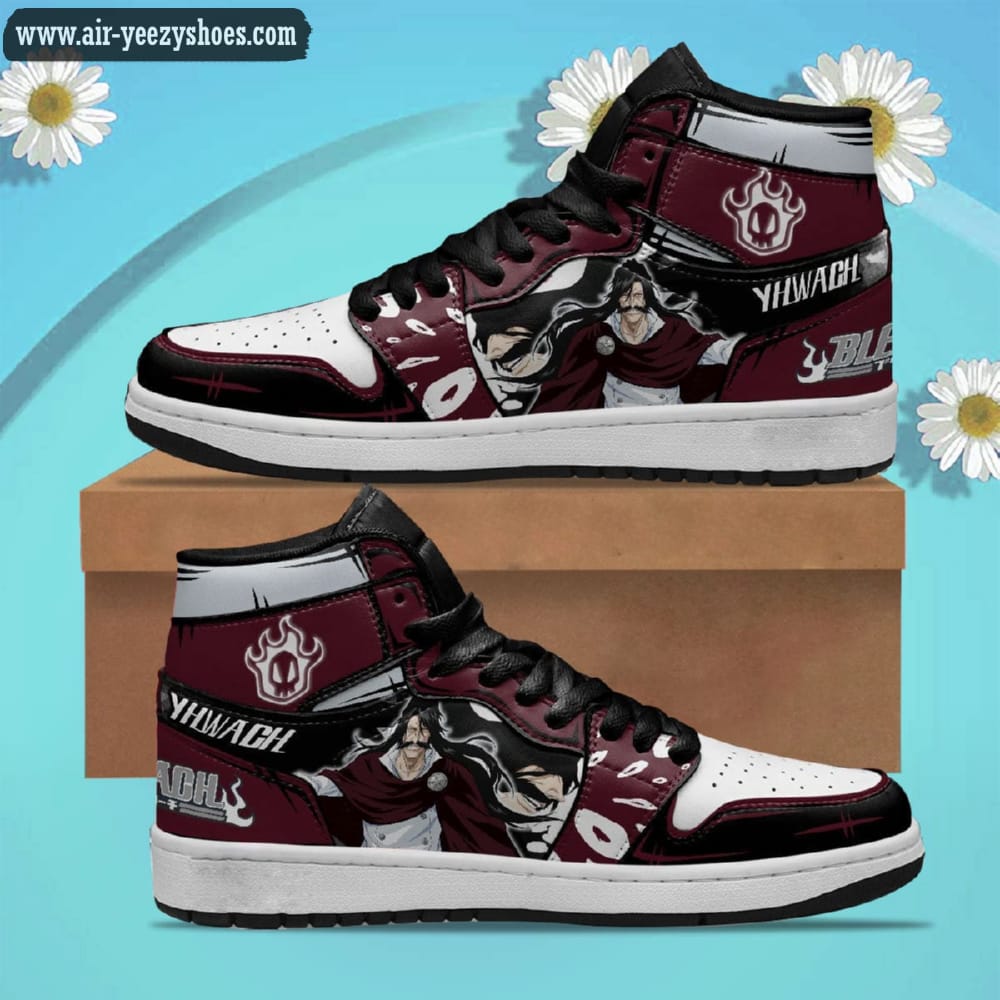 Bleach Yhwach Anime Synthetic Leather Stitching Shoes - Custom Sneakers