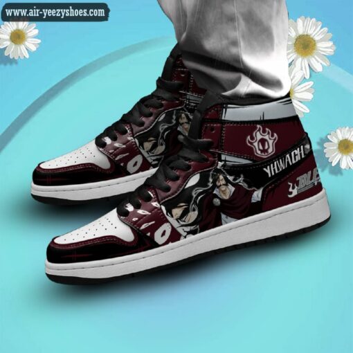 Bleach Yhwach Anime Synthetic Leather Stitching Shoes – Custom Sneakers