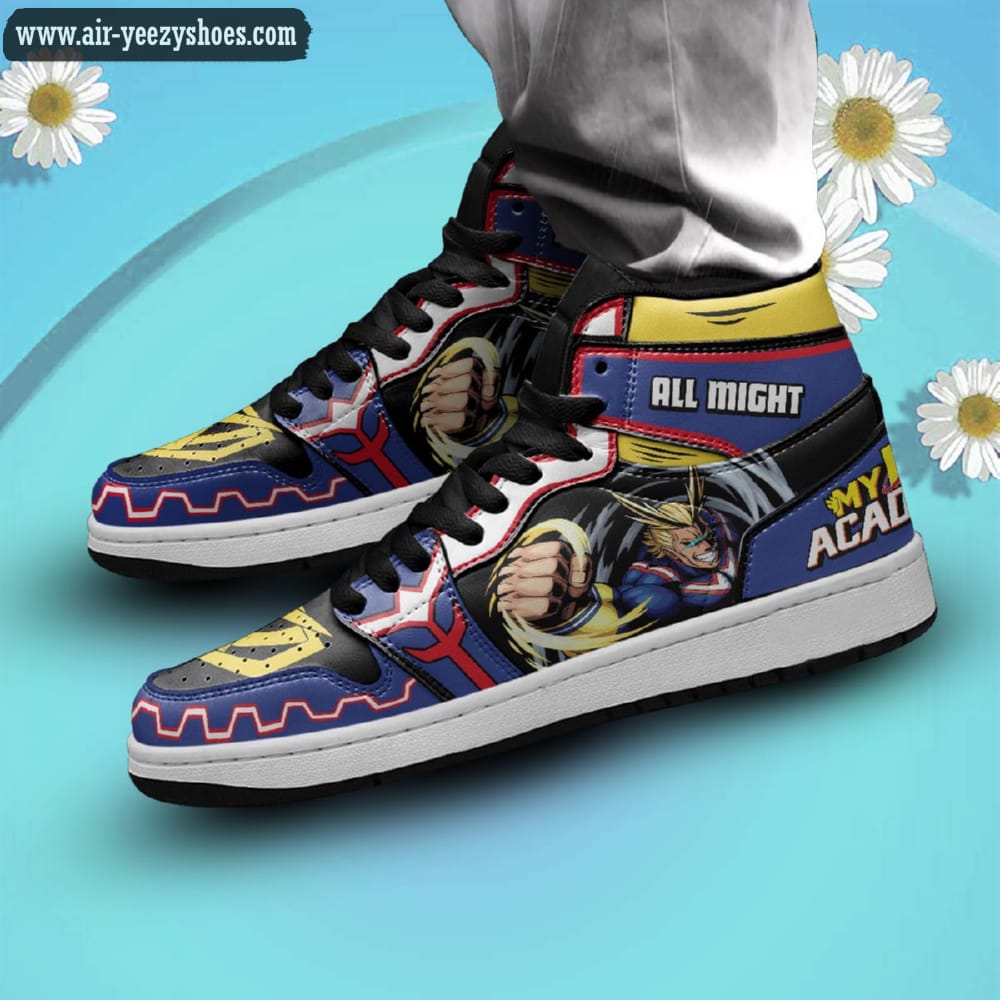 BNHA My Hero Academia All Might Anime High Sneaker Boots