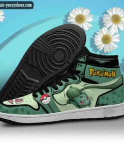 bulbasaur jordan 1 high sneakers pokemon anime shoes 2 2uSQc