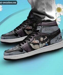charmy pappitson jordan 1 high sneakers black clover anime shoes 2 wtXPU