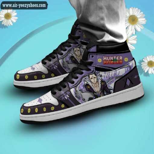 Chrollo Lucilfer Hunter x Hunter Anime Synthetic Leather Stitching Shoes – Custom Sneakers