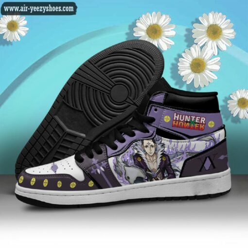 Chrollo Lucilfer Hunter x Hunter Anime Synthetic Leather Stitching Shoes – Custom Sneakers