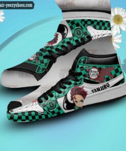 demon slayer tanjiro jordan 1 high sneakers anime shoes 2 Mk2vz