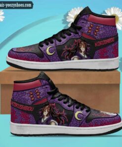 demon slayers kokushibou jordan 1 high sneakers anime shoes 1 zmg3H
