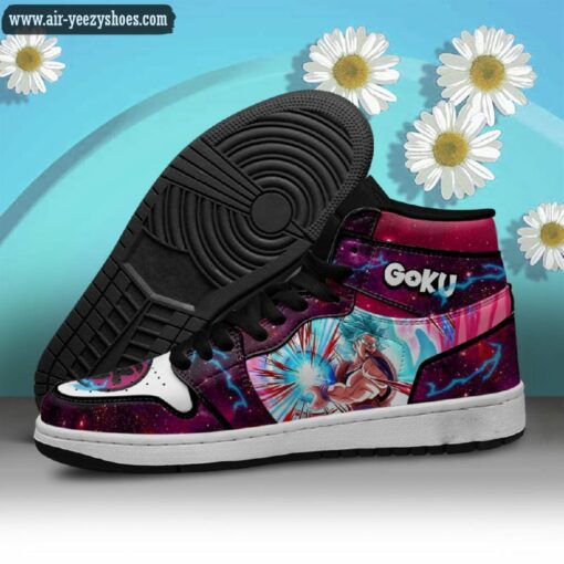 Dragon Ball Son Goku Kaio-ken Anime Synthetic Leather Stitching Shoes – Custom Sneakers