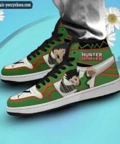 hunter x hunter gon freecss jordan 1 high sneakers anime shoes 2 r40nO