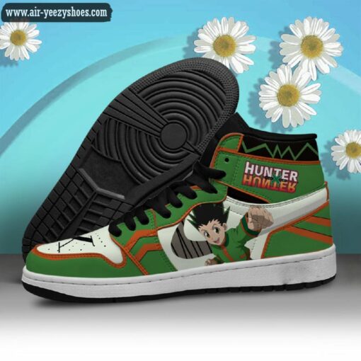 hunter x hunter gon freecss jordan 1 high sneakers anime shoes 3 6pToq