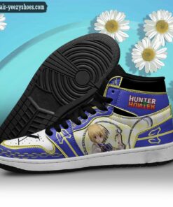 hunter x hunter kurapika kurta jordan 1 high sneakers anime shoes 3 f3FvA