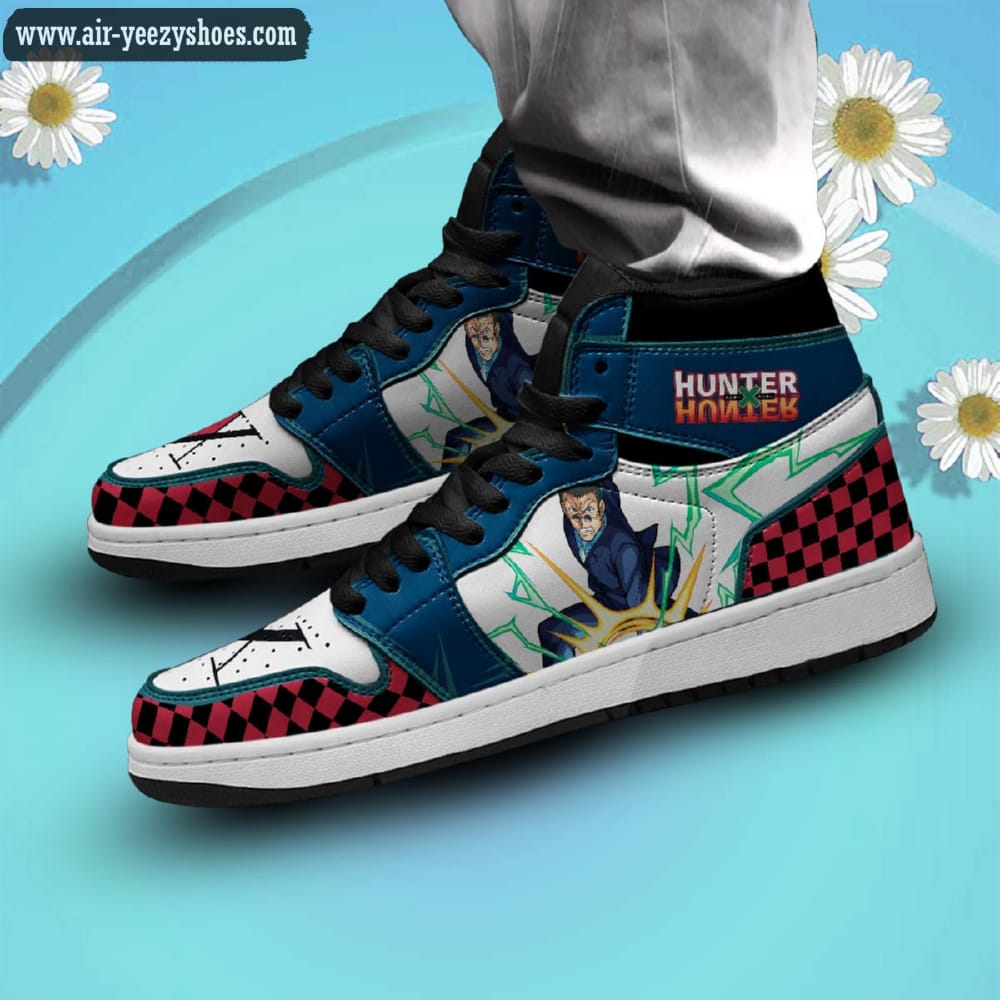 Hunter x hunter Leorio Paradinight Anime Synthetic Leather Stitching Shoes - Custom Sneakers