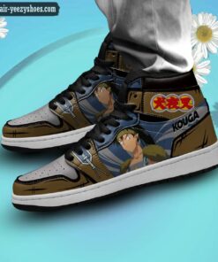 inuyasha kouga jordan 1 high sneakers inuyasha anime shoes 2 K3OFg