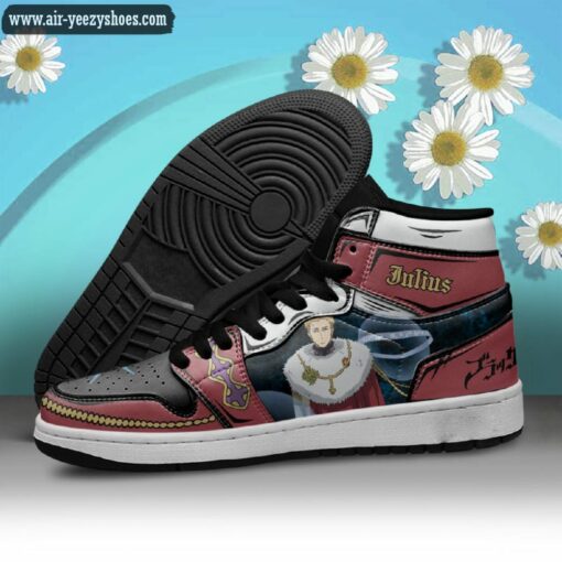 julius novachrono jordan 1 high sneakers black clover anime shoes 3 6G39W