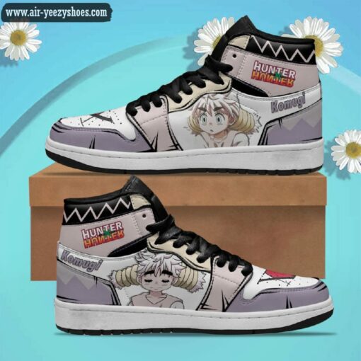 Komugi Hunter x Hunter Anime Synthetic Leather Stitching Shoes – Custom Sneakers