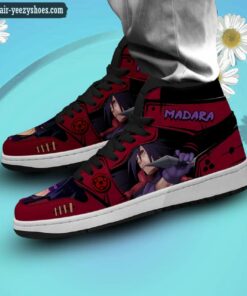 naruto anime jordan 1 high sneakers madara uchiha anime shoes 2 mVlge