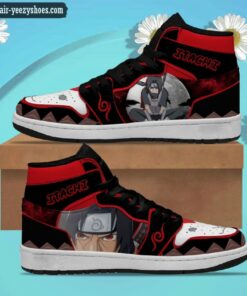 naruto itachi jordan 1 high sneakers itachi anbu anime shoes 1 Mwpir