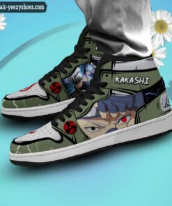 naruto jordan 1 high sneakers kakashi anime shoes 2 onXlc