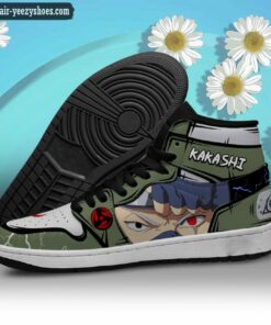 naruto jordan 1 high sneakers kakashi custom anime shoes 3 p1OFY