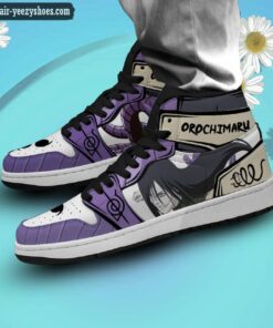 naruto ochimru jordan 1 high sneakers anime shoes 2 G8asK
