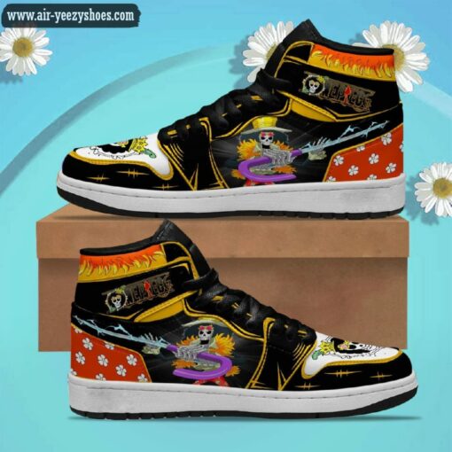 one piece brook jordan 1 high sneakers anime shoes 1 CooT7