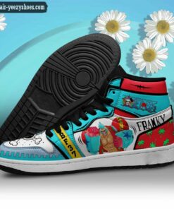 one piece franky jordan 1 high sneakers anime shoes 3 7eOnM