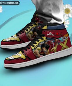 one piece gol d roger jordan 1 high sneakers anime shoes 2 DKdms