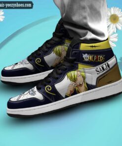 one piece sanji jordan 1 high sneakers anime shoes 2 nA93B