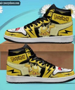 pikachu jordan 1 high sneakers pokemon custom anime shoes 1 cFYkt