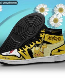 pikachu jordan 1 high sneakers pokemon custom anime shoes 3 yAcrJ