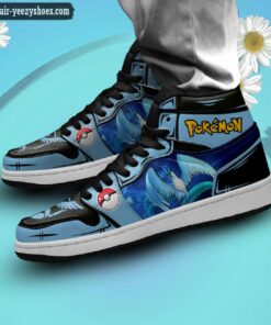 pokemon articuno jordan 1 high sneakers pokemon anime shoes 2 qWW80