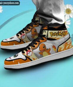 pokemon charmander jordan 1 high sneakers pokemon anime shoes 2 j1Bl1