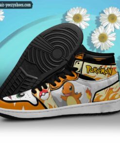 pokemon charmander jordan 1 high sneakers pokemon anime shoes 3 7rSZ7