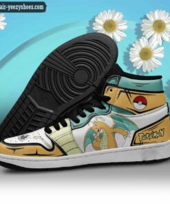 pokemon dragonite jordan 1 high sneakers anime shoes 2 22MEj