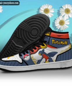 pokemon garchomp jordan 1 high sneakers pokemon anime shoes 3 pEZbc