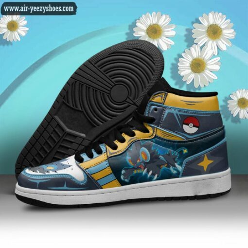 Pokemon Luxray Anime Synthetic Leather Stitching Shoes – Custom Sneakers