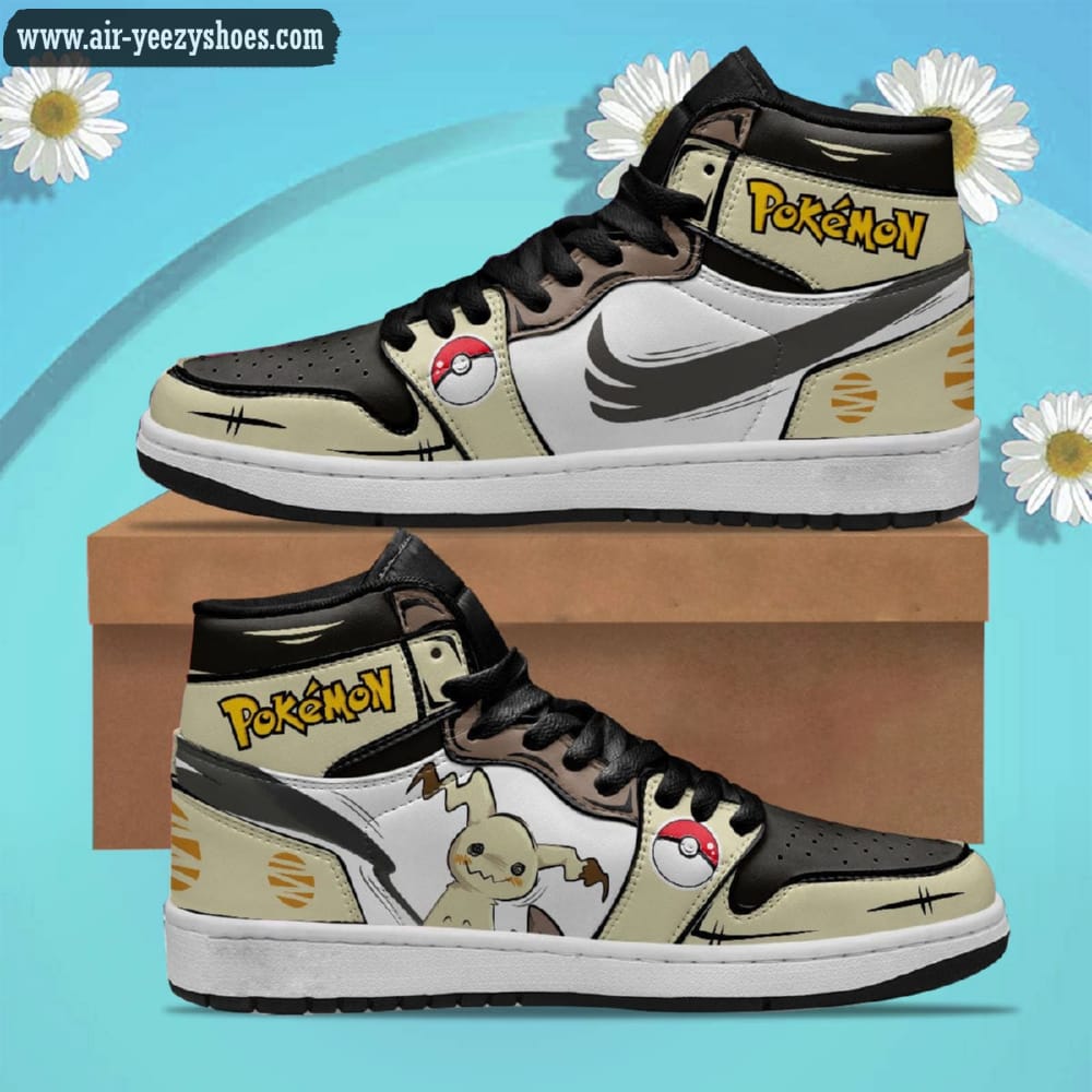 Pokemon Mimikyu Pokemon Anime High Sneaker Boots