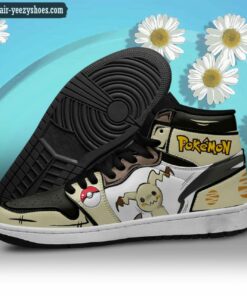 pokemon mimikyu jordan 1 high sneakers pokemon anime shoes 3 D5MCK
