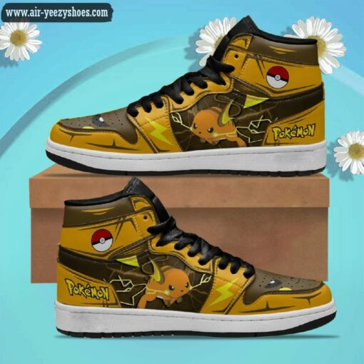 pokemon raichu jordan 1 high sneakers anime shoes 1 zSemG