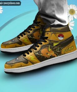 pokemon raichu jordan 1 high sneakers anime shoes 3 ZetwT