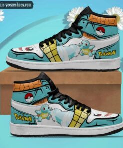 pokemon squirtle jordan 1 high sneakers anime shoes 1 XTUOU