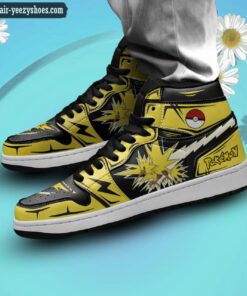 pokemon zapdos jordan 1 high sneakers anime shoes 3 tr0iP