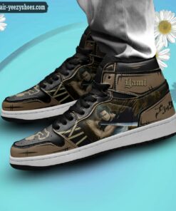 yami sukehiro jordan 1 high sneakers black clover anime shoes 2 jlDpW