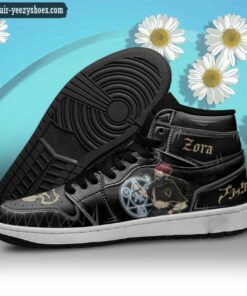 zora ideale jordan 1 high sneakers black clover anime shoes 3 15VxK