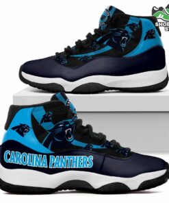 carolina panthers logo j11 shoes casual sneakers 1 wnaeor