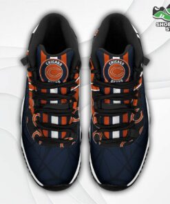 Chicago Bears Logo Air Jordan 11 Sneakers